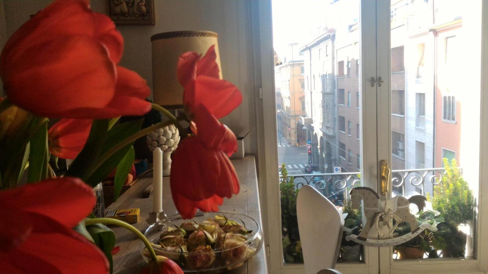 Ferienwohnung La Finestra Bologna Exterior foto